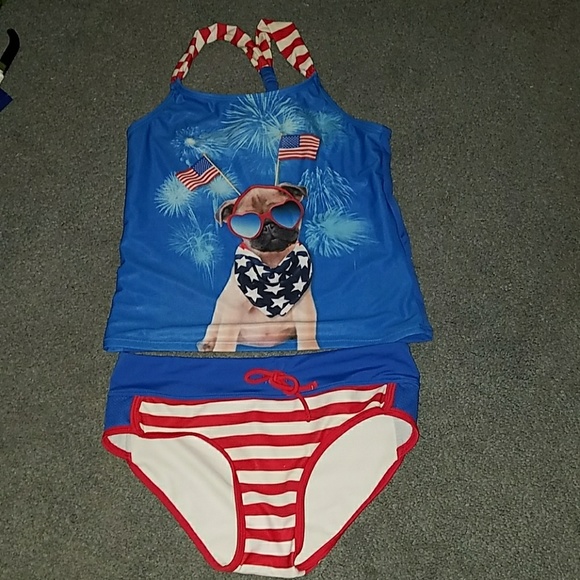 pugs in bathing suits